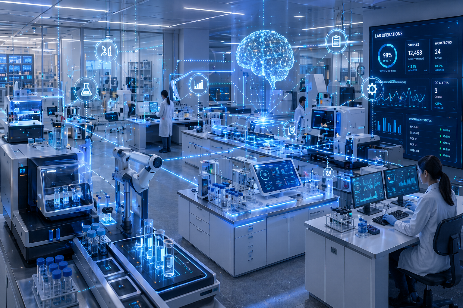 Connected intelligent lab