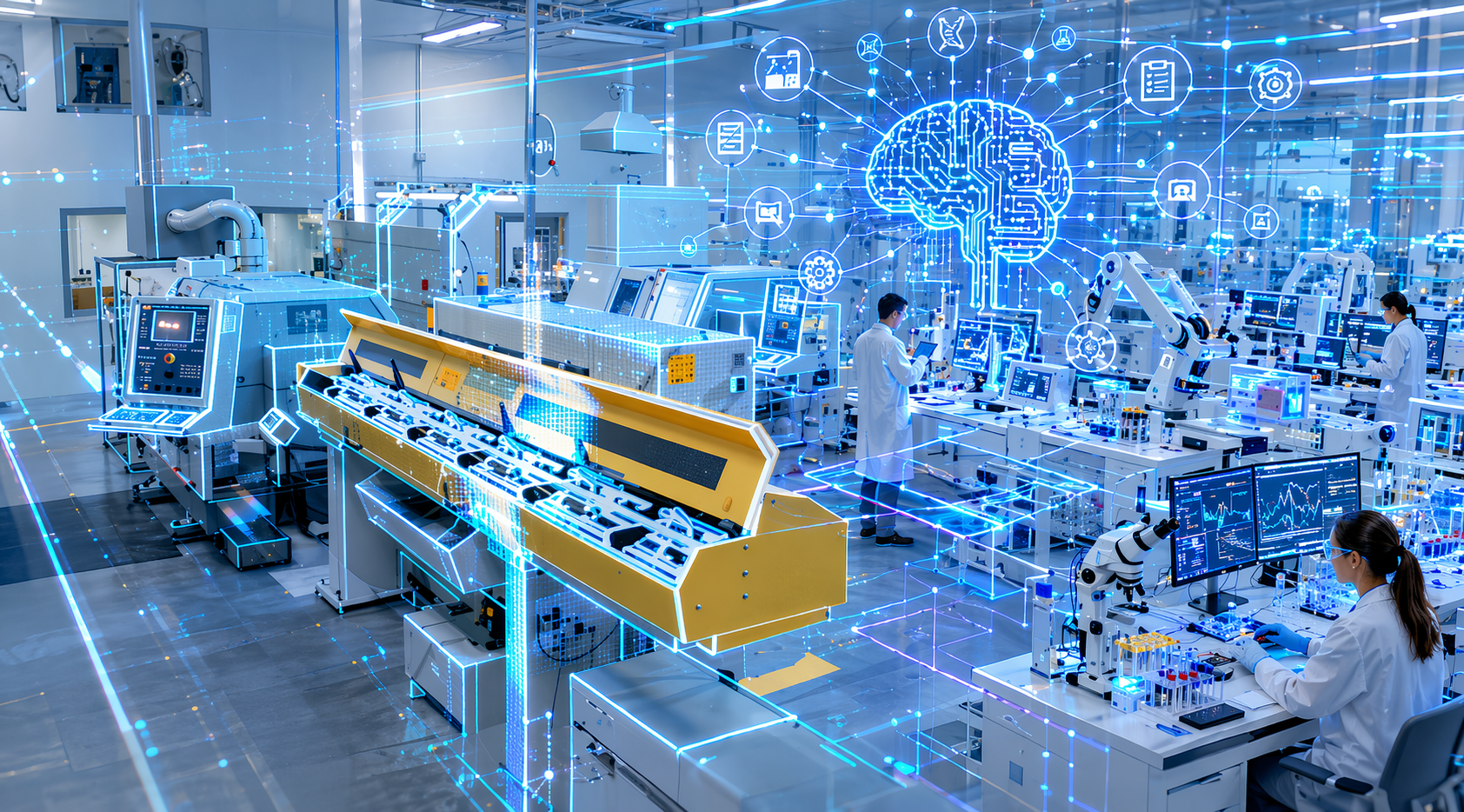 Connected intelligent laboratory
